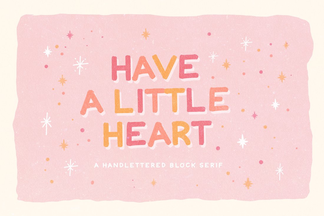 Have a Little Heart Font main product image by Nicky Laatz