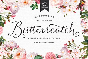 Butterscotch Font main product image by Nicky Laatz