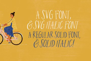 Sunday Market SVG & Regular Font preview image 6 by Nicky Laatz