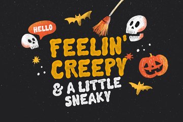 Spooky Society SVG Font preview image 1 by Nicky Laatz