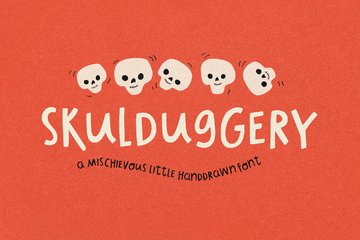 Skulduggery Hand Font main product image by Nicky Laatz