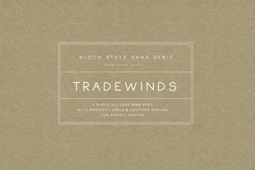 Tradewinds Font main product image by Nicky Laatz