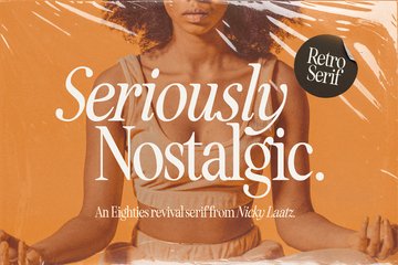 Seriously Nostalgic Serif preview image 36 by Nicky Laatz