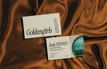Retro Business Card Mockups preview image 3 by Nicky Laatz