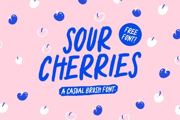Sour Cherries Brush Font main product image by Nicky Laatz