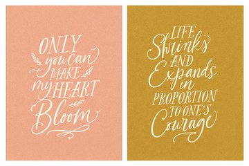 Blooming Lovely Font Duo preview image 2 by Nicky Laatz
