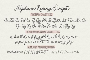 Neptune Rising Font Duo preview image 17 by Nicky Laatz