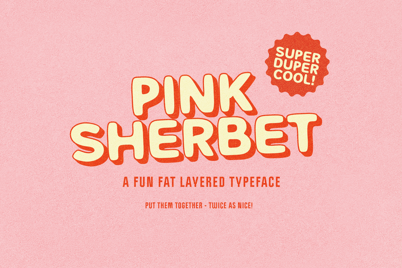 Pink Sherbet Font main product image by Nicky Laatz