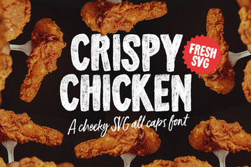 Crispy Chicken SVG Font main product image by Nicky Laatz