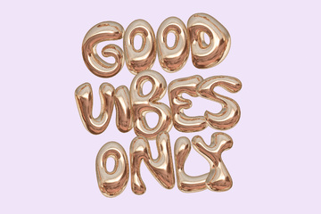 Bling Gold Balloon SVG Font preview image 3 by Nicky Laatz