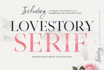 The Love Story Font Collection preview image 3 by Nicky Laatz