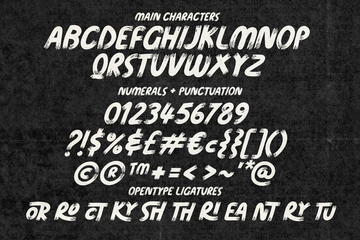 Monster Madness Typeface preview image 13 by Nicky Laatz
