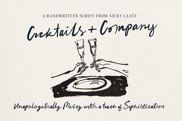 Cocktails And Company Script main product image by Nicky Laatz