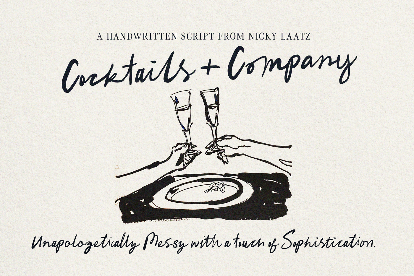 Cocktails And Company Script main product image by Nicky Laatz