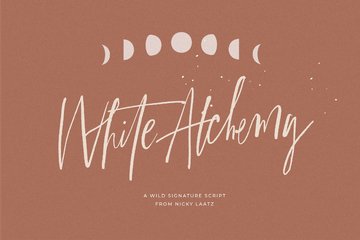 White Alchemy Font main product image by Nicky Laatz