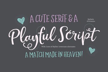 Simply Sweet Font Duo preview image 10 by Nicky Laatz