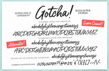 Gotcha Marker Font preview image 12 by Nicky Laatz