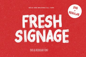 Fresh Signage SVG Font main product image by Nicky Laatz
