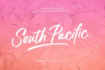 South Pacific Font main product image by Nicky Laatz