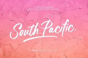 South Pacific Font main product image by Nicky Laatz